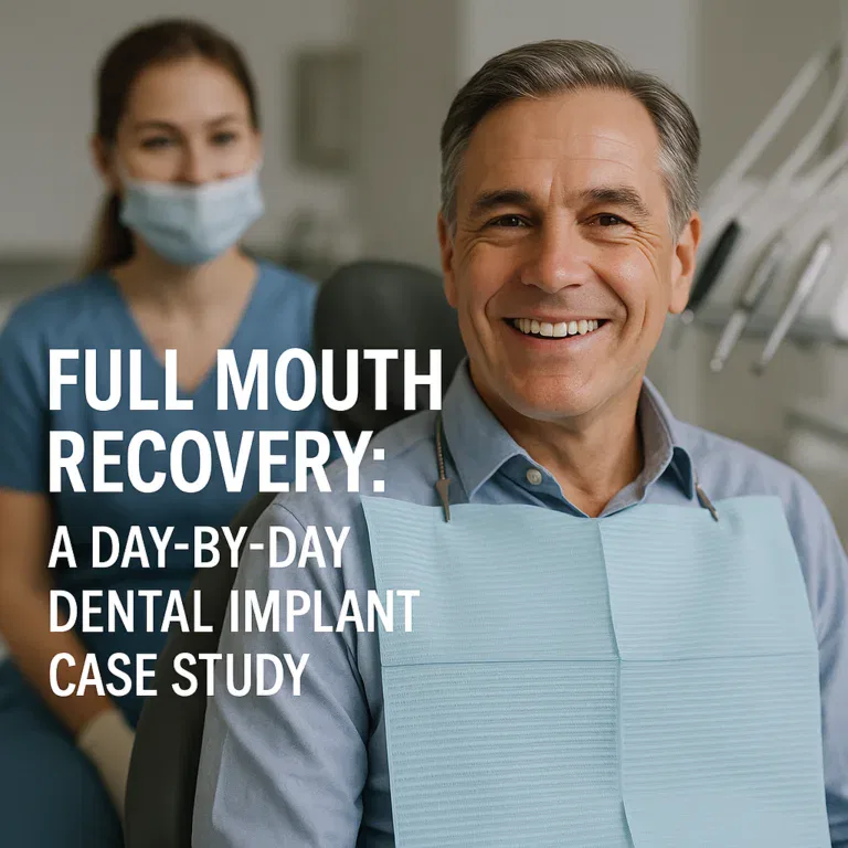Full Mouth Recovery: A Day-by-Day Dental Implant Case Study